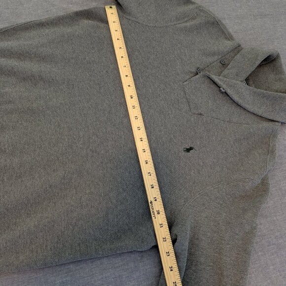 Polo Ralph Lauren Men's Grey Shawl Collar Pullover Sweater - Size L - Picture 8 of 11
